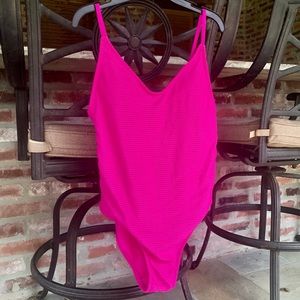 NWOT one-piece with side cutouts